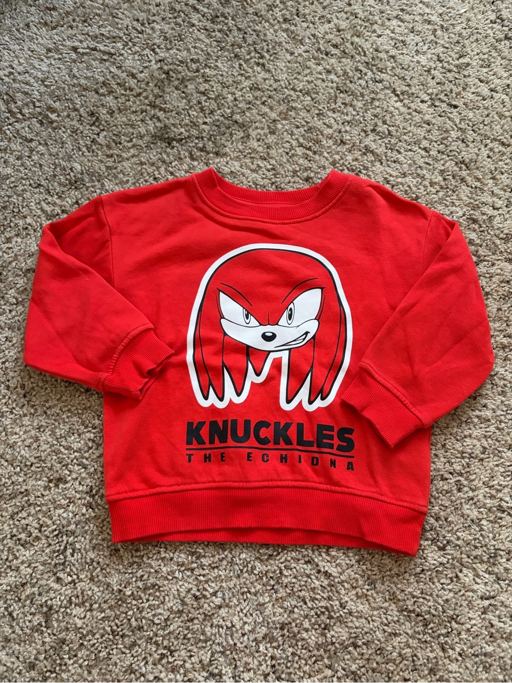 H&M Red Knuckles Graphic Kids Sweatshirt